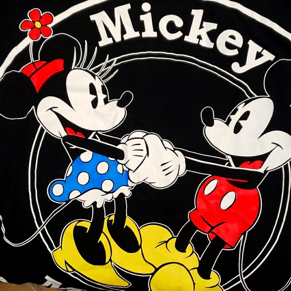 Black Mickey mouse top tee - Picture 2 of 7